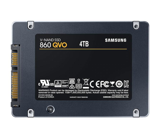 Samsung 4TB 2,5" SATA SSD 860 QVO - 471567 - zdjęcie 2